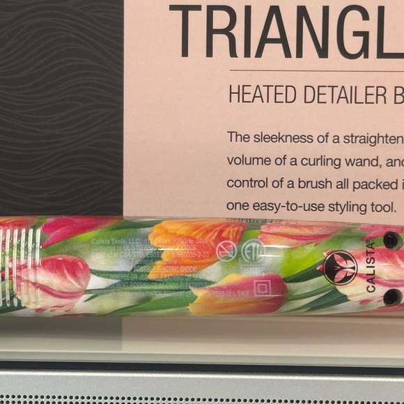 Calista TrainglPro Heated Detailer Brush ( Tulip) - Picture 8 of 9